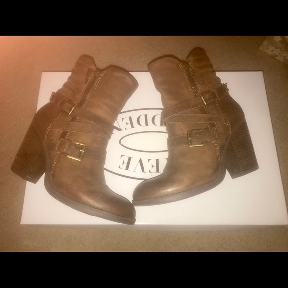 Steve Madden Shoes - Steve Madden- Raleigh Brown Leather Boots